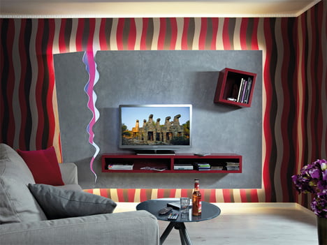 TV-Wand mit LED-Beleuchtung selber bauen | selbermachen.de