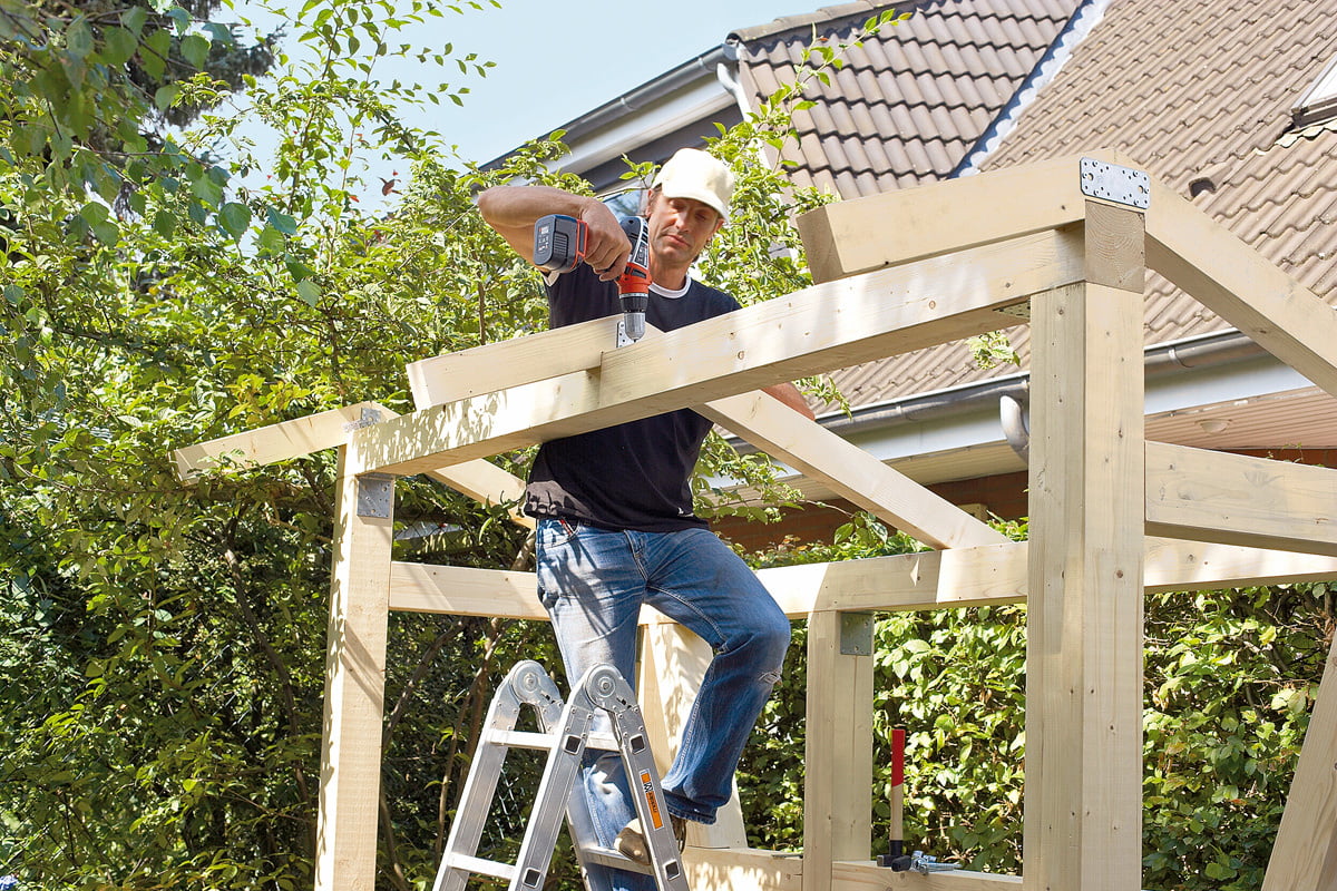 FachwerkUnterstand selber bauen selbermachen.de